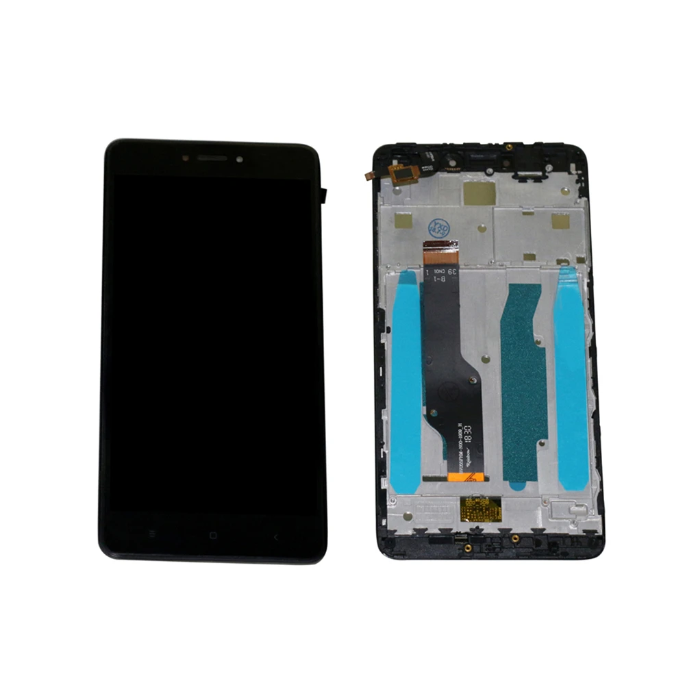 LCD Ekranas Xiaomi Redmi Pastaba 4X Pakeitimas LCD Ekranas Touch Modulis Ekrano skaitmeninis keitiklis Asamblėjos Moblie LCD Su karkasu