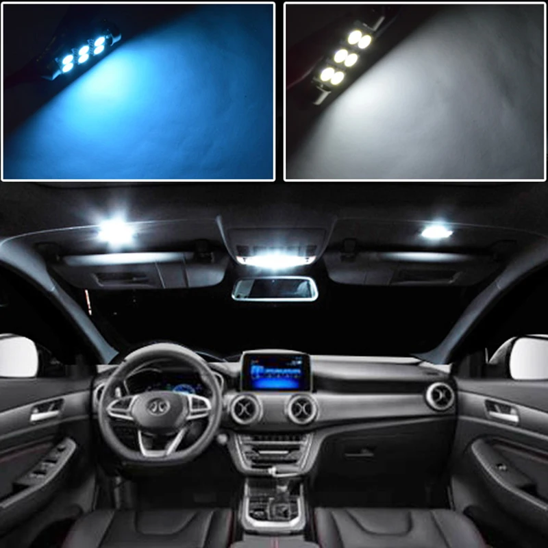 12Pcs Premium Canbus White Xenon LED Žibintai Interjero Paketas 2011-2017 Lexus CT200h led salono apšvietimas Kit +Įrankio