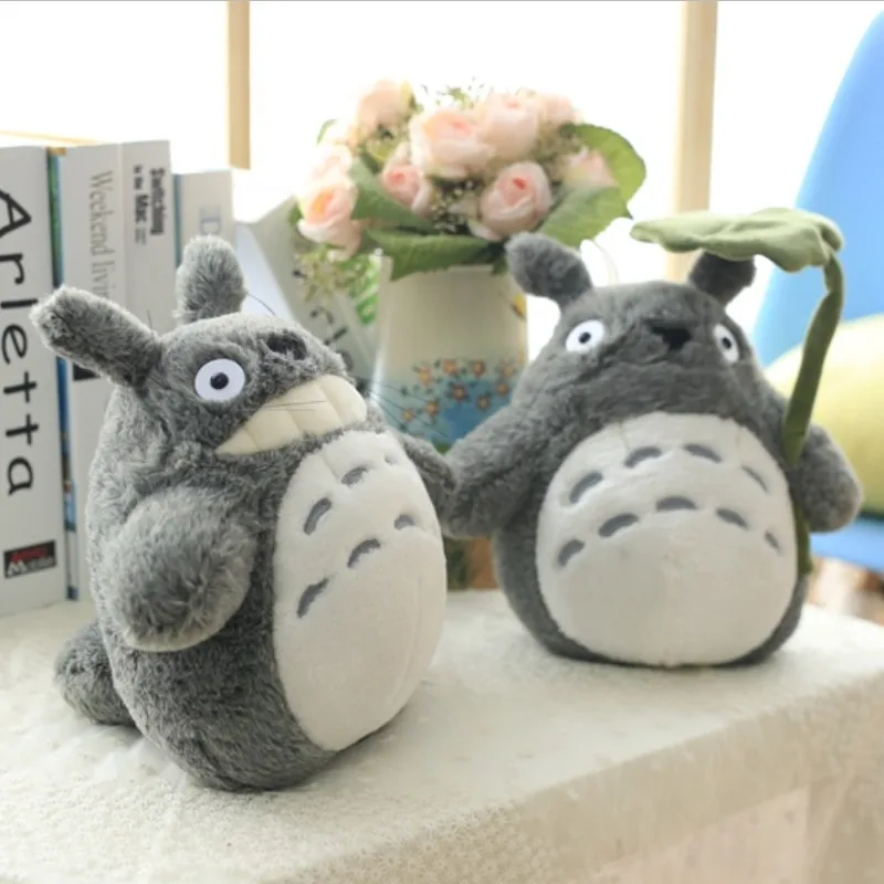 30-55cm Mielas vestuvių paspauskite lėlės vaikų gimtadienio mergaitė Vaikams, Žaislai žiurkėno lėlės Didelio dydžio pagalvę Totoro pliušinis žaislas, lėlė
