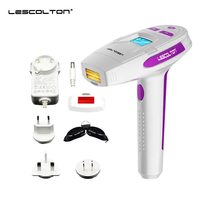 Lescolton 2in1 Nuolatinis IPL plaukų šalinimo lazeriu, plaukų epiliatorius Namų lazer epilasyon skutimosi depilador visos moterys depilador lazeriu