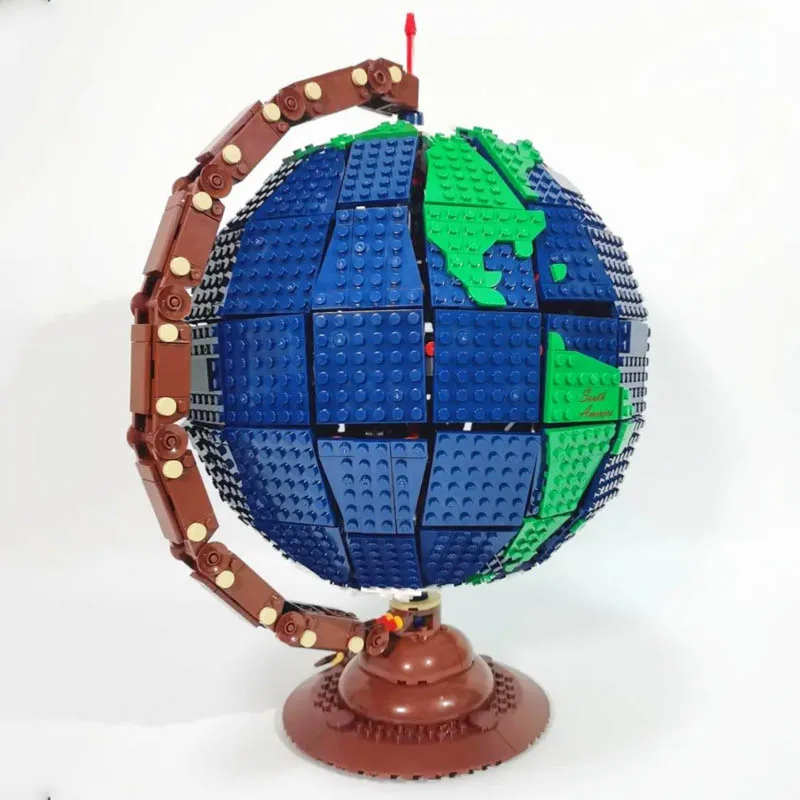 Ekspertų 2420 VNT Mork Žemės Rutulio Modelį Ss Moduliniai Blokai Asamblėjos Plytų Idėjų Kūrėjas Kalėdų Dovanos Vaikams, Žaislai