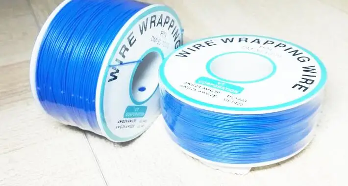 Nemokamas pristatymas 1roll/250M 30AWG Gerai vielos 30# jumper wire Plaukioja singlas core konservų vario viela, spalva parinktis