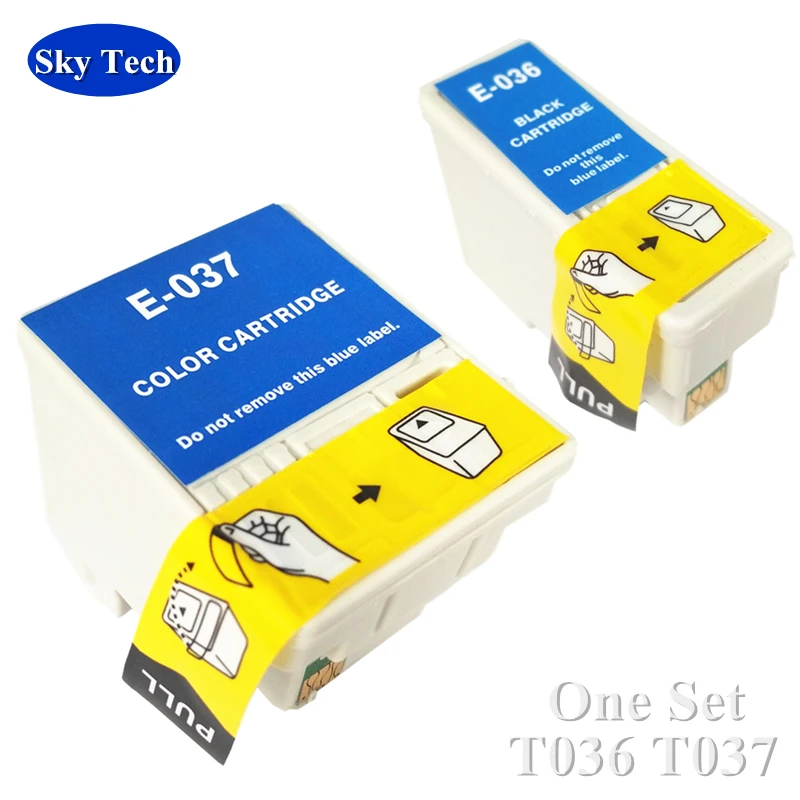 Kokybės Suderinama Rašalo Kasetė Epson T036 T037 , Epson Stylus C46 C42UX C44UX spausdintuvą