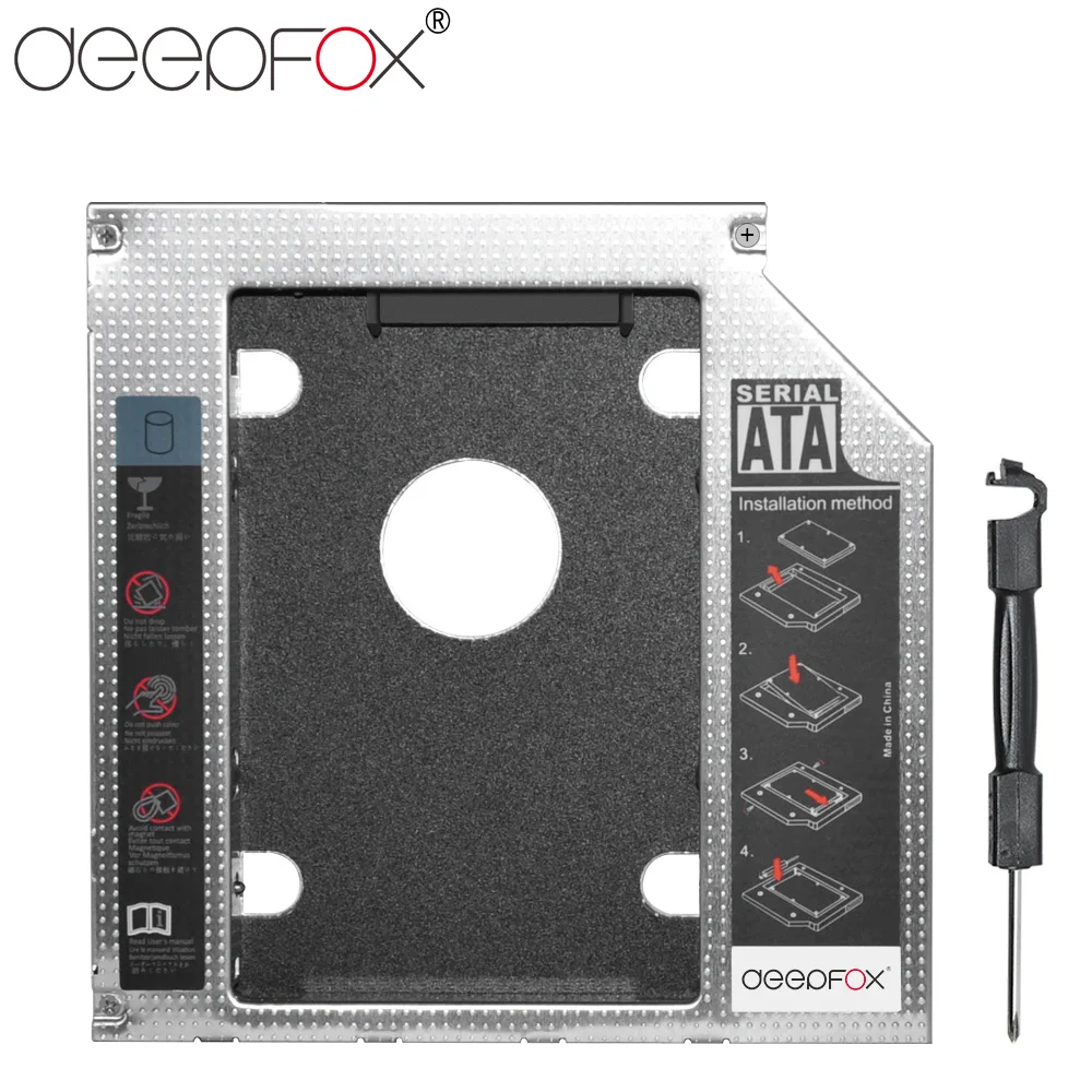 DeepFox Universalus 2nd HDD Caddy 12,7 mm SATA 3.0 2.5