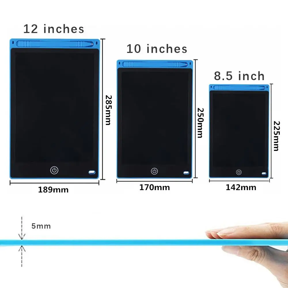 8.5 colių Nešiojamų Smart LCD Raštu Tabletė Elektroninę Užrašinę Piešimo Grafika Rašysenos Trinkelėmis Valdybos ultra-plonas Valdyba