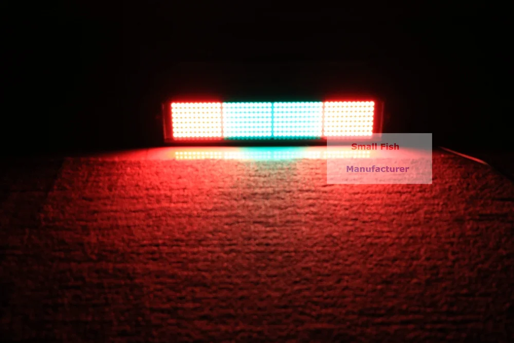 Stroboscope Veikia Arklio Sienos Plauti Šviesos 308X0.2W RGB LED Strobe Šviesos DMX 512 LED Žibintuvėlis Kalėdų Dekoracijas Namų Dj
