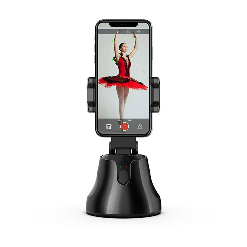 Naudinga 360 Laipsnių Smart Tolesnių Gimbal Mobiliojo Telefono Laikiklis Foto Vlog Realaus Laiko Vaizdo Įrašymo Nuotraukas