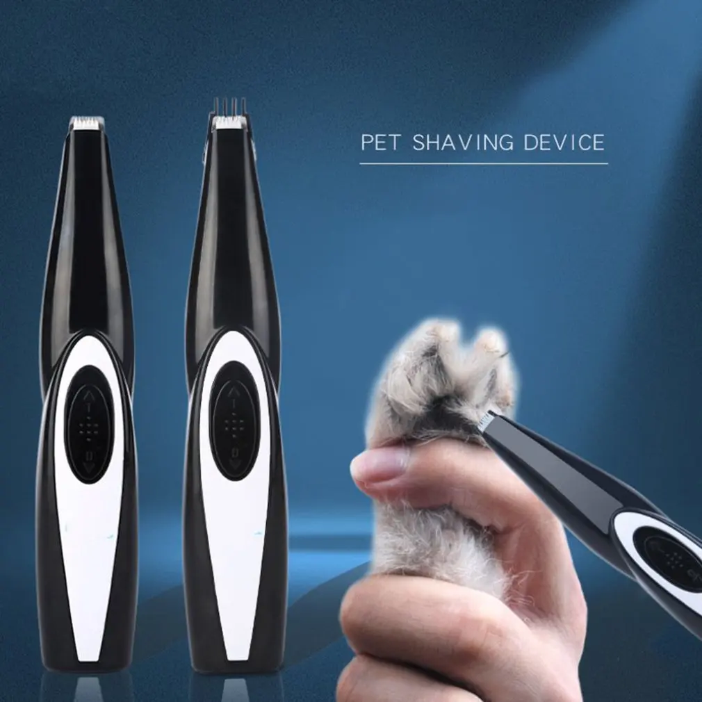USB Įkrovimo Šunų Kačių Snukio Plaukai Žoliapjovės naminių Gyvūnėlių priežiūros Priemonė, Mini Elektros Plaukų Clipper Skutimosi Frezavimo Mašina Built-in batt