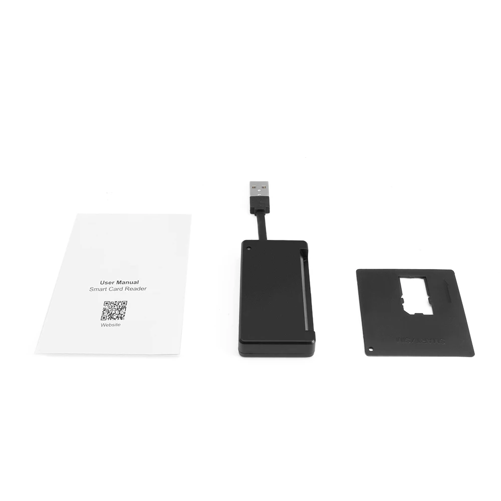 Rocketek USB 2.0 Smart Card Reader CAC asmens TAPATYBĖS kortelę,Banko kortelę,sim kortelę cloner jungtis, cardreader adapteriu kompiuterio pc nešiojamas priedai