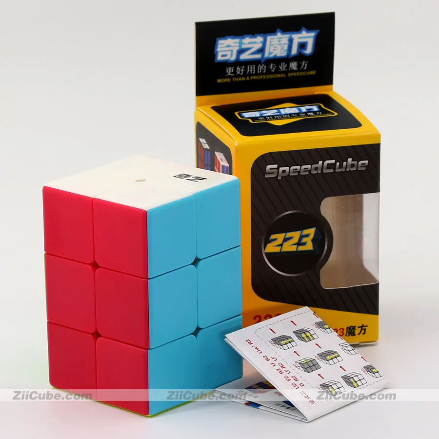 Magijos kubo galvosūkį QiYi(XMD) 2x2x3 223 322 profesinio mokymo greičio kubo twist išmintis žaidimas žaislai dovana