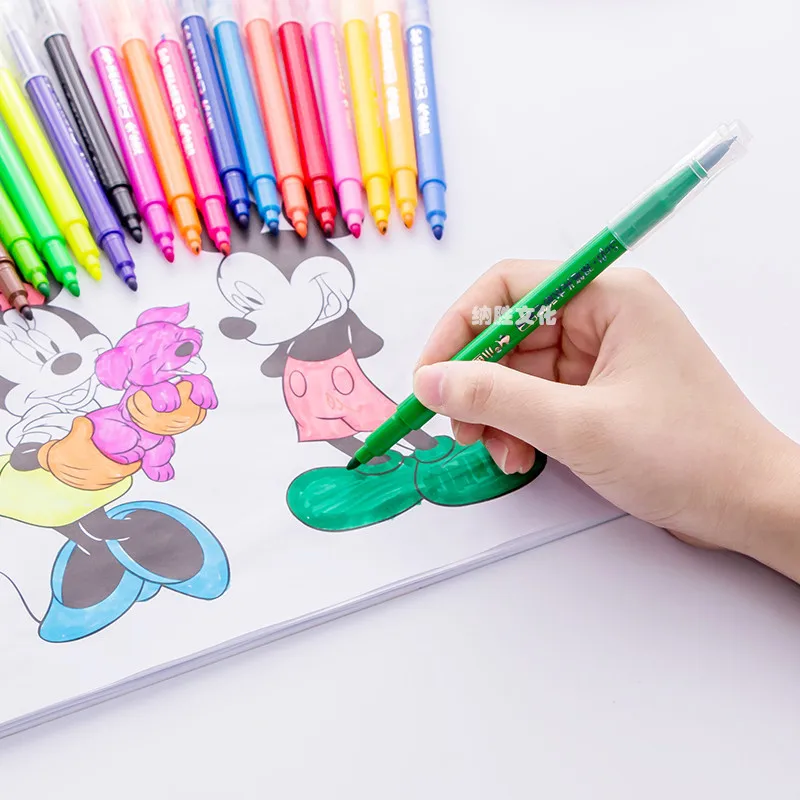 Dual Vadovai Akvarelės teptuku manga žymeklių rinkinys, skirtas mokyklos piešimo spalvos žymeklis rašikliai už eskizas art dizaino suppies dovana vaikas