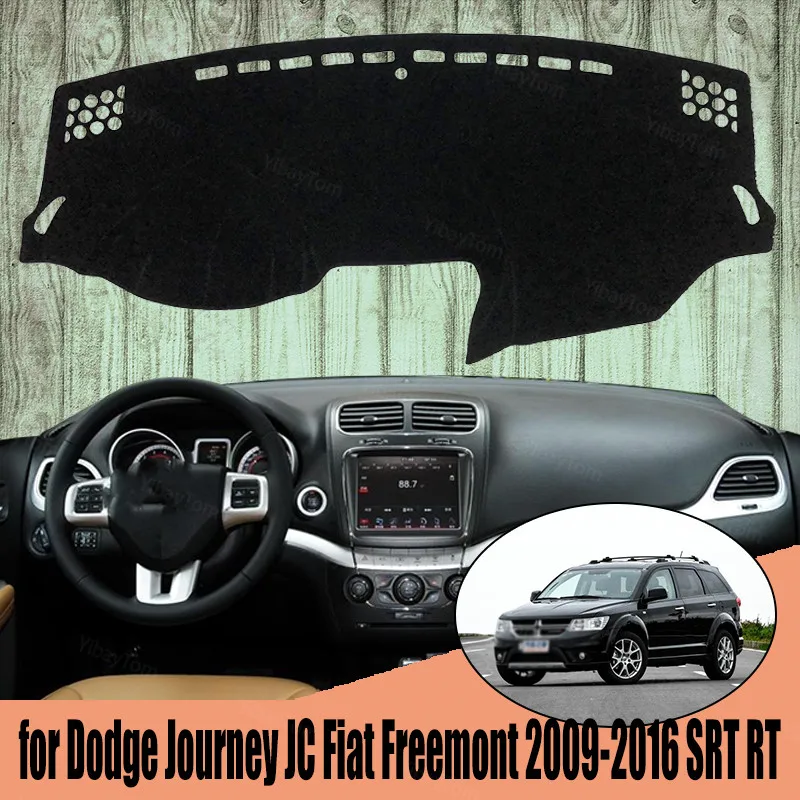 Dodge Kelionės JC Fiat Freemont 2009-2016 SRT RT neslystantis prietaisų Skydelio Kilimėlis Padengti Trinkelėmis skėtį nuo saulės Dashmat Automobilių Reikmenys Kilimas