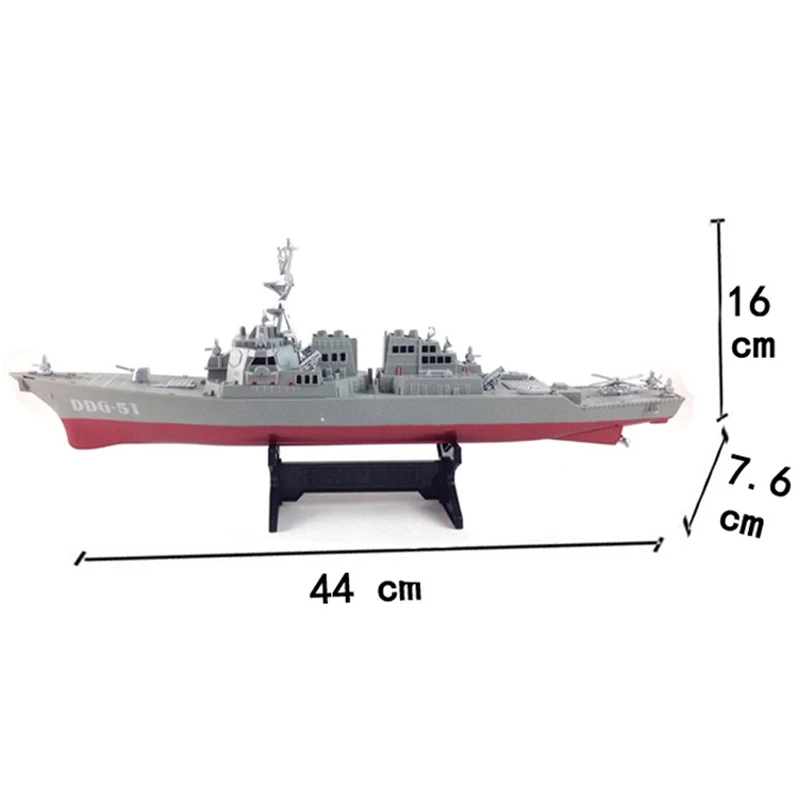 Ekskursijos Raketų Eskadrinis minininkas Laivo Modelį, Statinio Žaislai Stendas Karo Modelio 