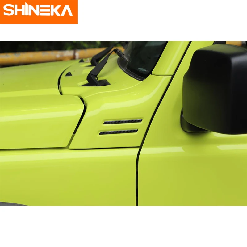 SHINEKA Chromo Optikos Už Suzuki Jimny Automobilio statramsčio Kampe Dekoratyvinis Dangtelis Lipdukai Suzuki Jimny 2019 2020 Automobilių Stilius