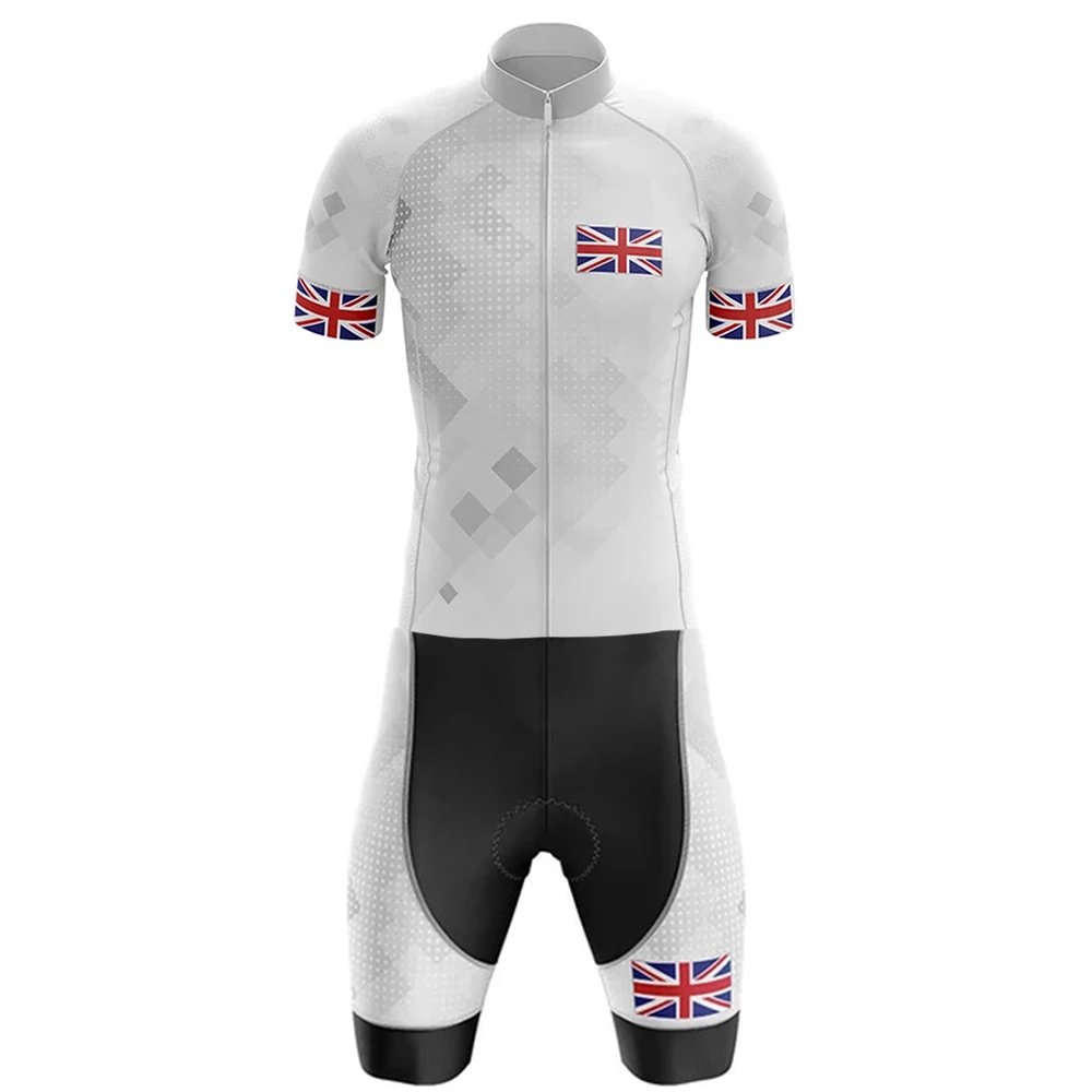 2021 Jungtinės Karalystės ciclismo ropa vienas gabalas dviračių skinsuit greitai sausas kūno kostiumas kvėpuojantis dviratį jumpsuit 20D gelio padas