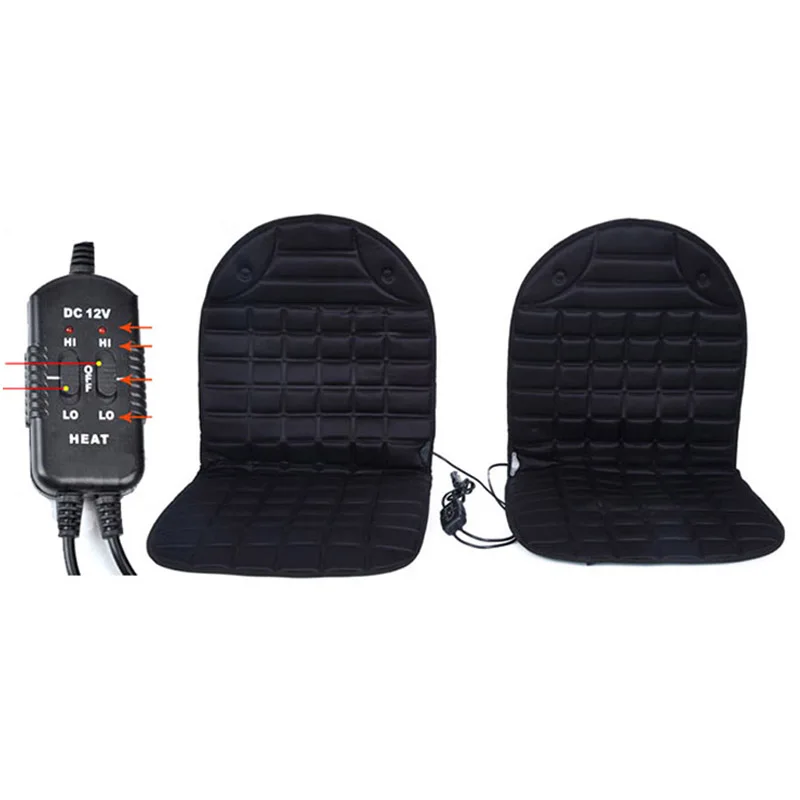 12v/24v Single/double/galiniai Elektra Šildomos Automobilių Sėdynės Pagalvėlės Žiemą Išlaikyti Šiltas Šildymo Apima Kokybės Garantija DE5 X35