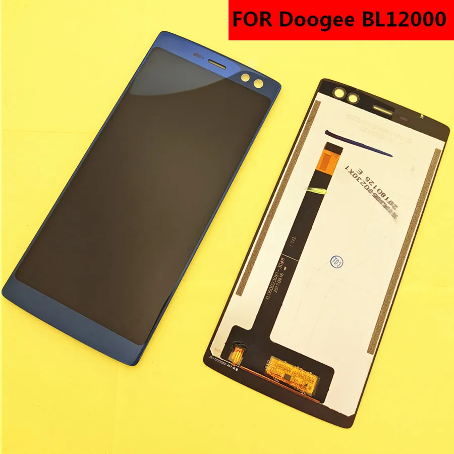 6.0 colių 18:9 LCD Doogee BL12000 BL 12000 Pro LCD Ekranas Ir Touch Screen atsarginės dalys
