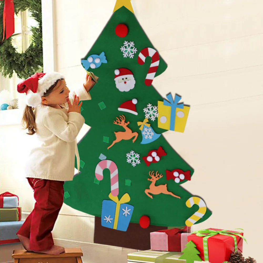 OurWarm Jautėsi Kalėdų Medžio Sniego Senio Kabo Lipdukas Papuošalai Vaikai Tėvų Žaislai Naujųjų Metų Dovanos Kalėdų Vakarėlį Apdaila