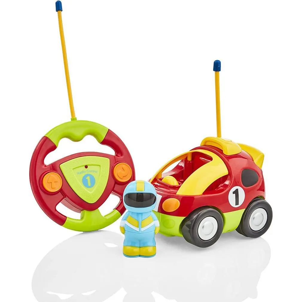 RC Automobilis su Muzika, Šviesos Animacijos Rasės Elektros Nuotolinio Valdymo Radijo bangomis Automobilių Kūdikio Žaislai Berniukas Lopšelio Vaikai ir Vaikų