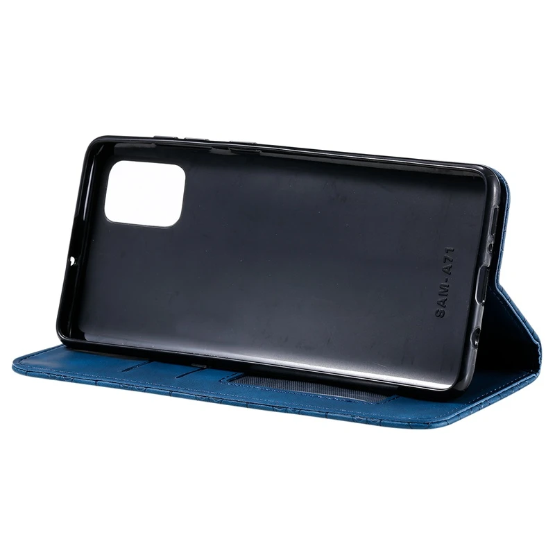 Prabangių Senovinių Odos Flip Case For Samsung Galaxy Note 10 lite S10 S20 Plus Ultra A30 A50 A81 A51 A71 Piniginės Kortelės Laikiklio Dangtelį