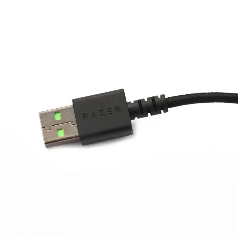 Patvarus Nailono Tinklelio USB Pelės Kabelio Linija Razer Mamba bevielė Pelė QX2B
