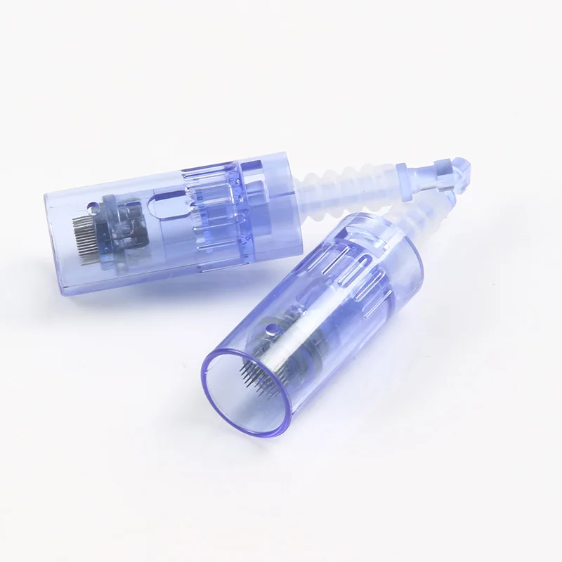 50pcs Sterilizuotas mesoterapia kaištiniai A6 adata kasetės 12pin/36pin su derma pen mašina grožio rinkinys microneedling