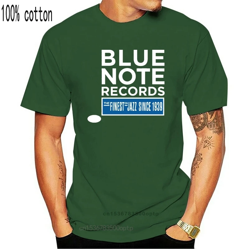 NEU BLUE NOTE Records Etiketė Džiazo Muzikos Mens Nauji marškinėliai S iki 3XL