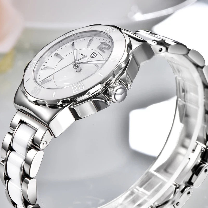 Pagani Dizaino moterų laikrodžiai, nerūdijančio plieno, kvarcas vyrų laikrodis mados atsitiktinis sporto laikrodžiai Japonija judėjimo vandeniui laikrodis