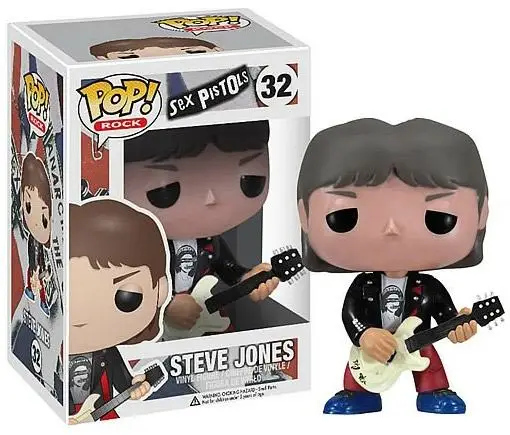 FUNKO POP ROCK Sex Pistols Johnny Rottrn 20# Sid Vicious 21# Steve Jones 32# Veiksmų Žaislas Duomenys PVC Vinilo Kolekcija Pav Žaislas