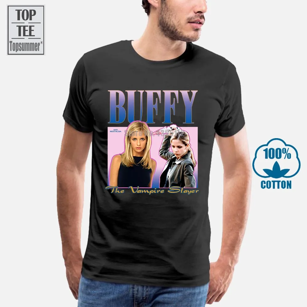Buffy The Vampire Slayer Marškinėliai Vyrams Marškinėliai