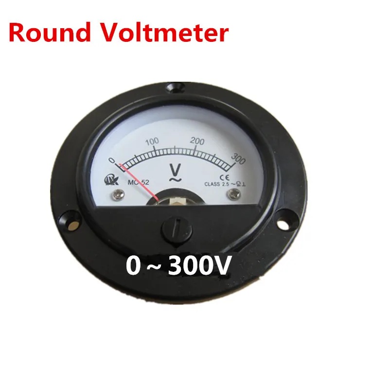 Apvalus skydas metrų EC2500 ir EC3500 benzinas generatorių dalys voltmeter voltmetras apskritimo formos 0-300V