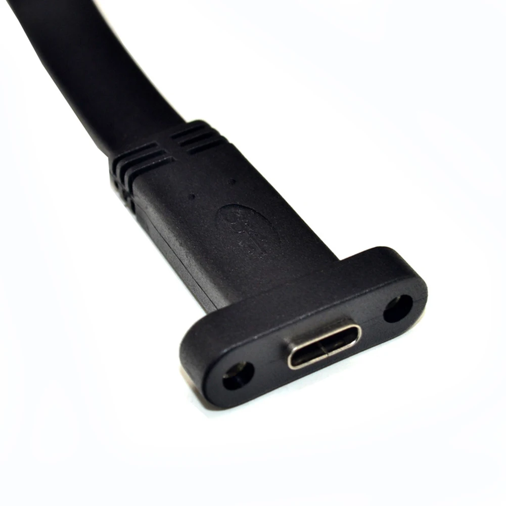 USB 3.1 Priekinis Skydelis Antraštė E Tipo Male USB-C C Tipo Moterų Plokštės Plėtimosi Kabelio Jungtis Kompiuterio Priedai.