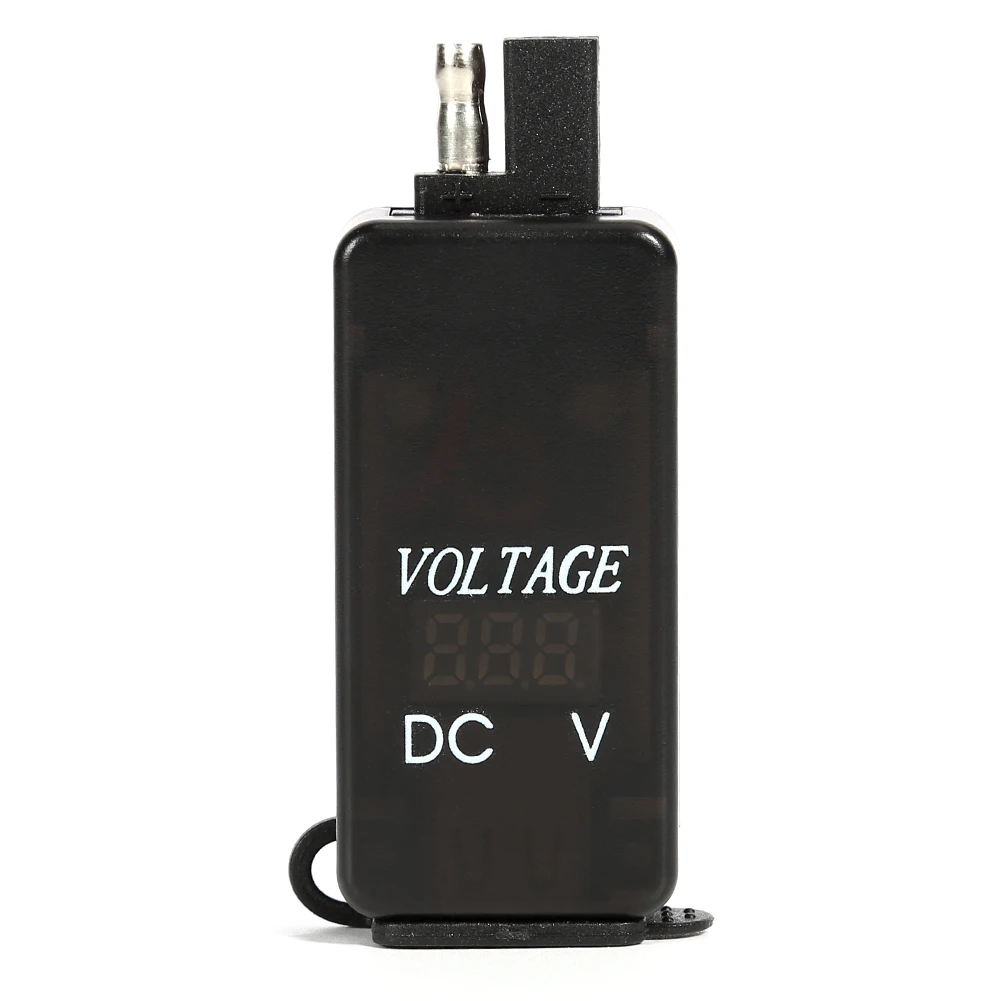 VODOOL 4.2 Motociklo Dual USB Kroviklis Greito atjungimo SAE USB Maitinimo Adapterį su Blue LED Voltmeter Priedai