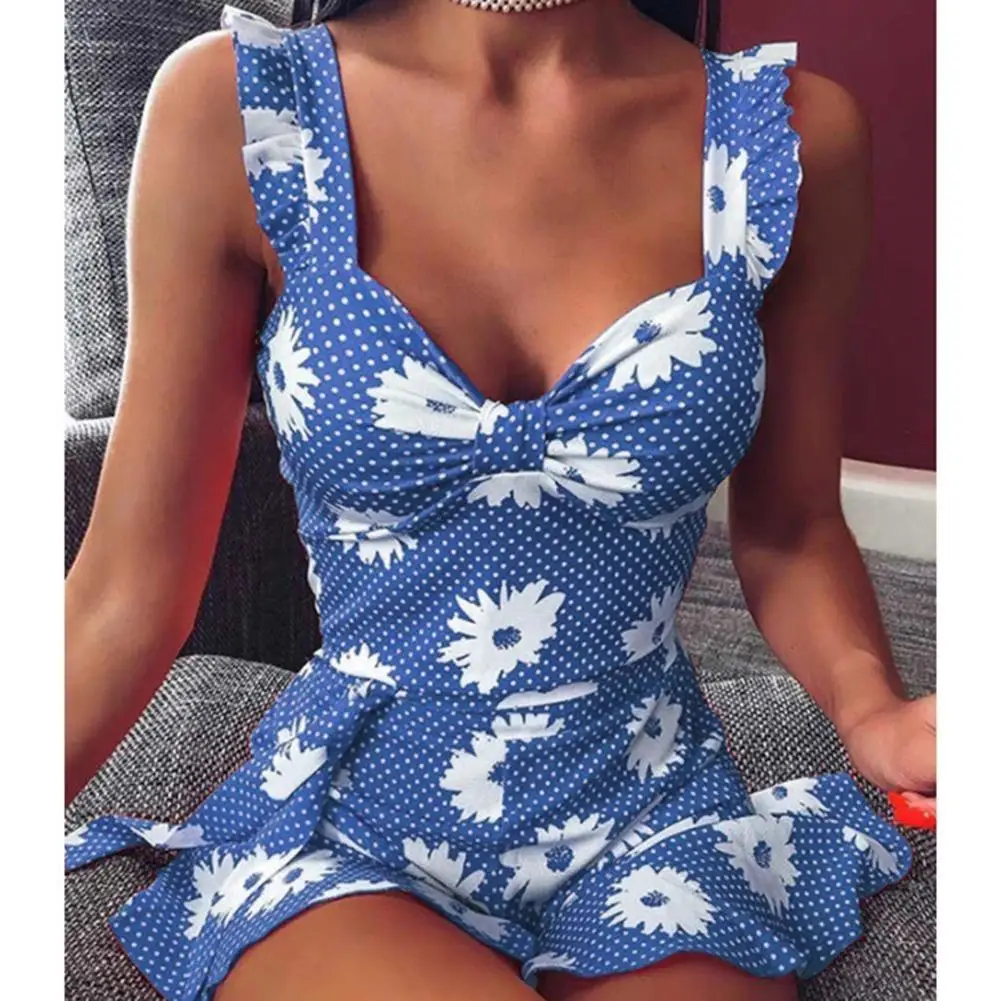 Seksualus Gėlių Spausdinti Susiėmę Hem Suknelė Moterų 2020 M. Vasarą Backless Rankovių Mini Dirželiai Suknelė Seksualus Slim Bodycon Šalis Mini Suknelė