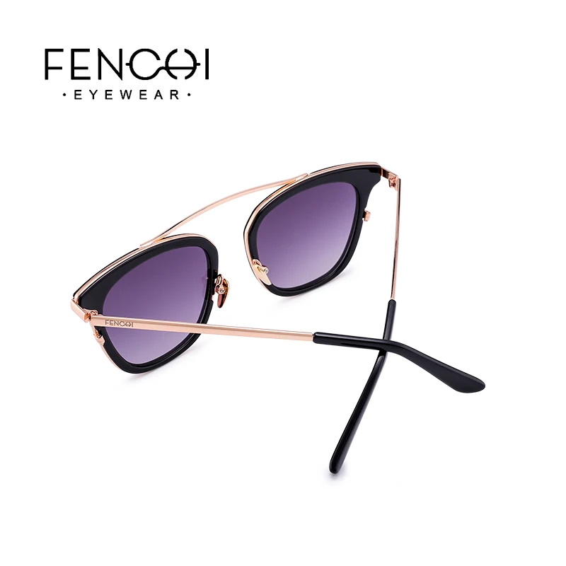 FENCHI akiniai nuo saulės moterims, vairuotojo veidrodis metalo mados Prabangos Prekės ženklo dizainas nauji akiniai nuo saulės gafas de sol mujer Oculos Feminino