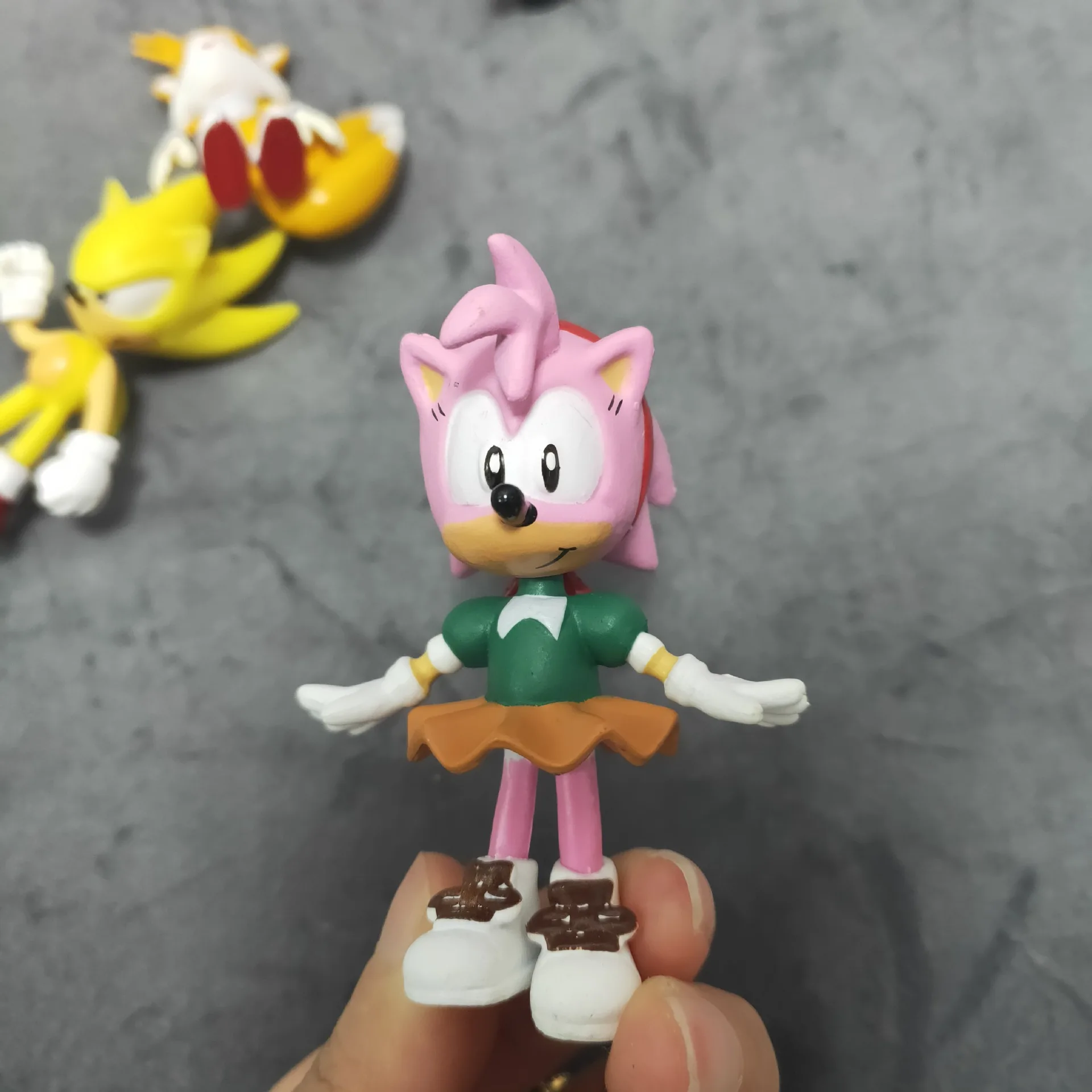 6pcs Sonic The Hedgehog Duomenys Veiksmų pvc Modelis Figūrėlės Lėlės Animacinių filmų Vaikams, Žaislai, Kūrybingi Gimtadienio Dovana