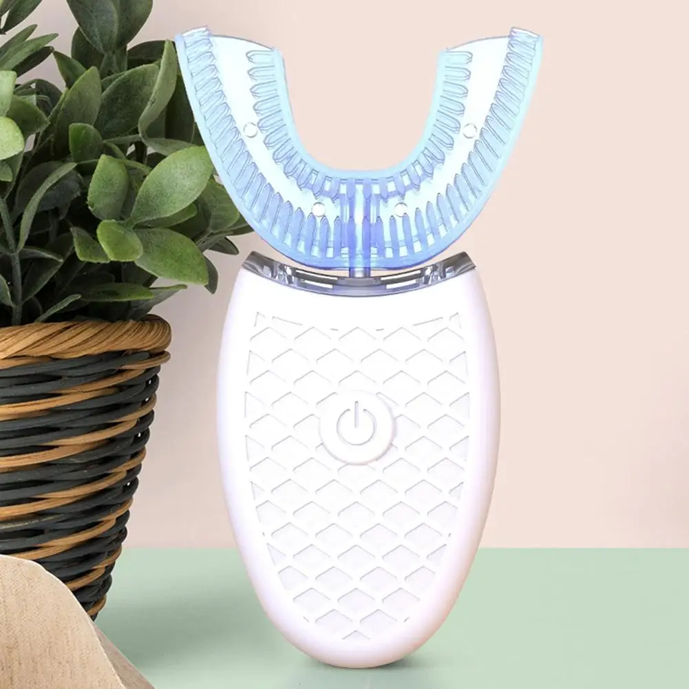 Pažangi Ultragarso Elektros U-formos Šepetėlis USB Įkraunamas Dantų Balinimo Rinkinys Su Skystųjų Putų dantų Pasta