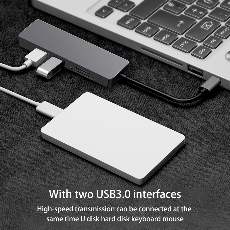 USB C HUB USB-C 3.0 HUB HDMI VGA Thunderbolt 