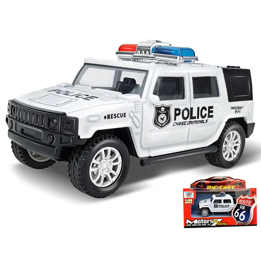 1/36 Aukštos Modeliavimas BMW X6 Metalo Diecast Transporto priemonės Lydinio Žaislas Policijos Automobilio Garso Ir Šviesos Traukti Atgal Modelis Žaislai Vaikams
