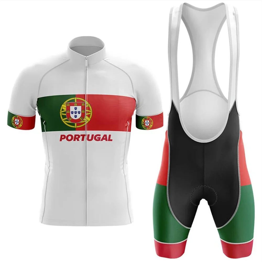 2020 Portugalija Profesionalių Jojimo Kostiumas Kalnų Dviračių Lenktynių Vasaros Ropa Ciclismo Hombre Drabužiai Dviračių Džersis Rinkinys