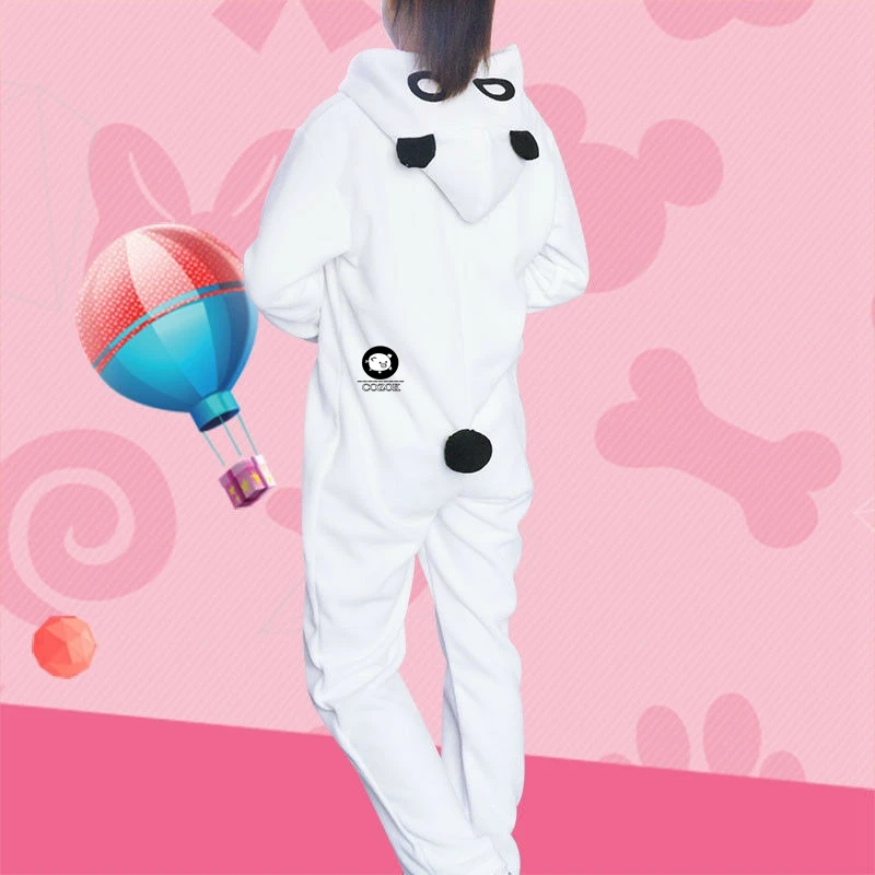 Seishun Buta Yarou wa Azusagawa Kaede Panda Gyvūnų Vieną vienetų Jumpsuits Pižama Sleepwear Apranga Anime Cosplay Kostiumai
