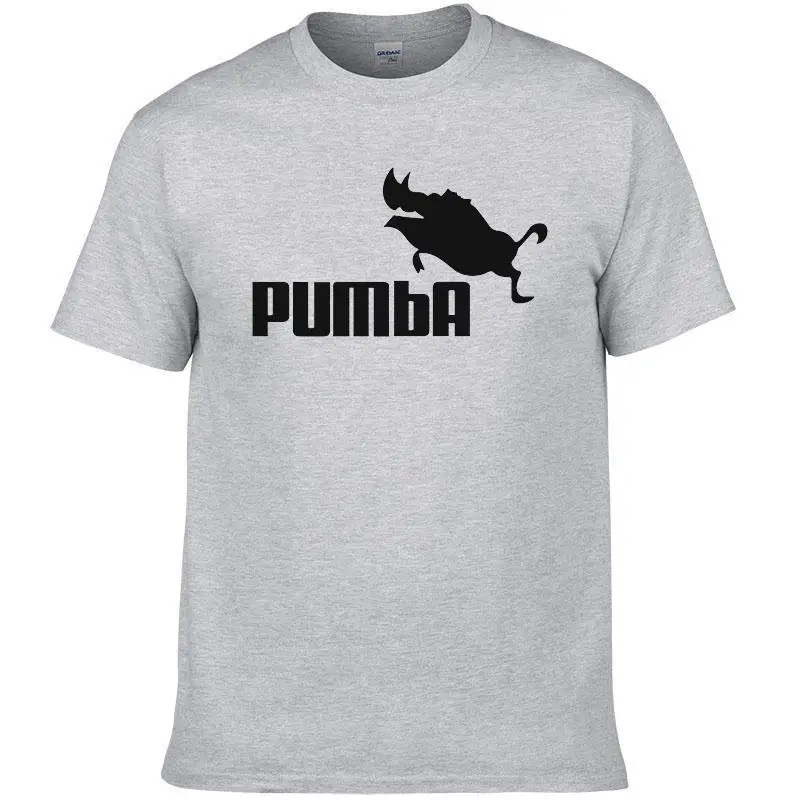 2020 juokinga tee mielas t shirts homme Pumba vyrų atsitiktinis trumpas rankoves vatos pagaliukai cool marškinėlius vasaros jersey kostiumas t-shirt #062