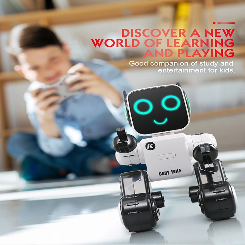 JJRC K10 APP programavimo dainavimo, šokių muzikos dialogą protingas RC robotas vaikų švietimo įdomus žaislas dovana
