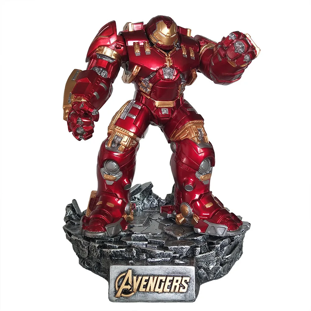 Derva Marvel Keršytojas Hulkbuster Mūšis Ver. Statula Super Herojus PVC Veiksmų Skaičius, Modelį, Žaislai, 32cm
