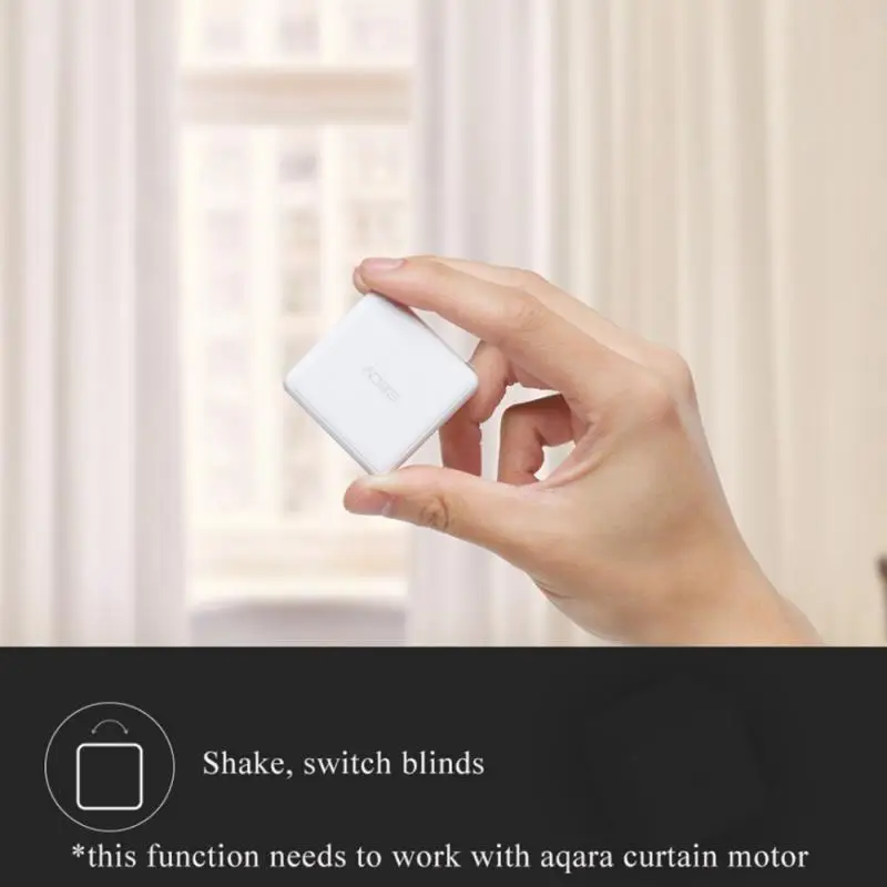 Aqara Magic Cube Valdytojas Zigbee Versijos Nuotolinio Valdymo Šešis Veiksmus Hub Prašymą Smart Home Dirbti Su Homekit Mijia