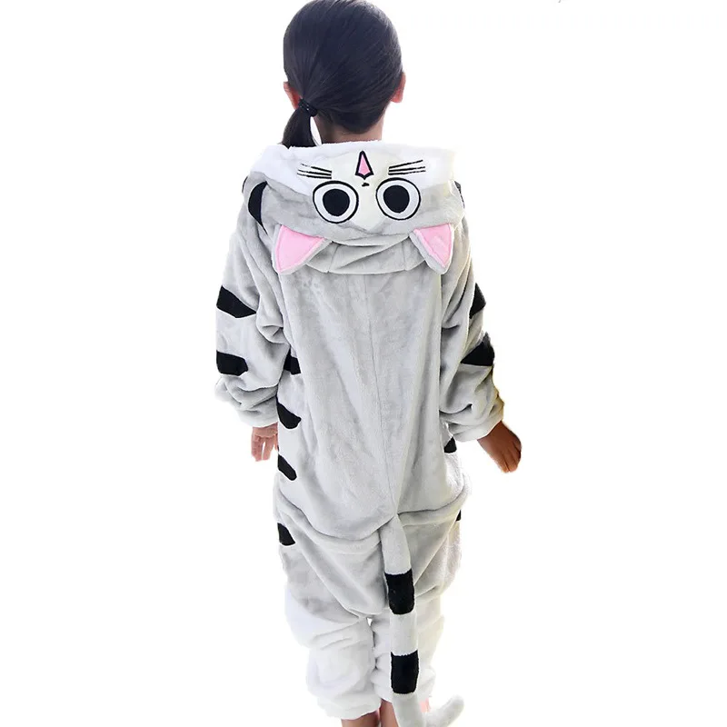 Vaikai Šios Katės Sweet Home Pižama, Anime Kostiumu Carton Gyvūnų Onesie Berniukų/Mergaičių Cosplay Pižama Vaikams Sleepwear