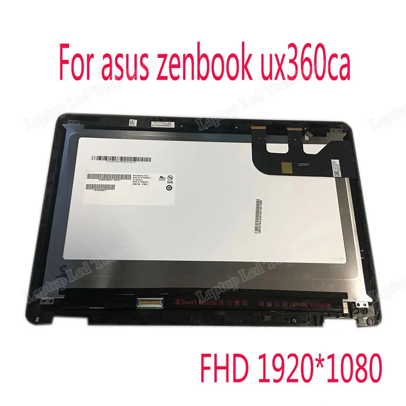 Už ASUS ZENBOOK UX360CA UX360C LCD+Touch skaitmeninis keitiklis Asamblėjos B133HAN02.7 LP133YL04
