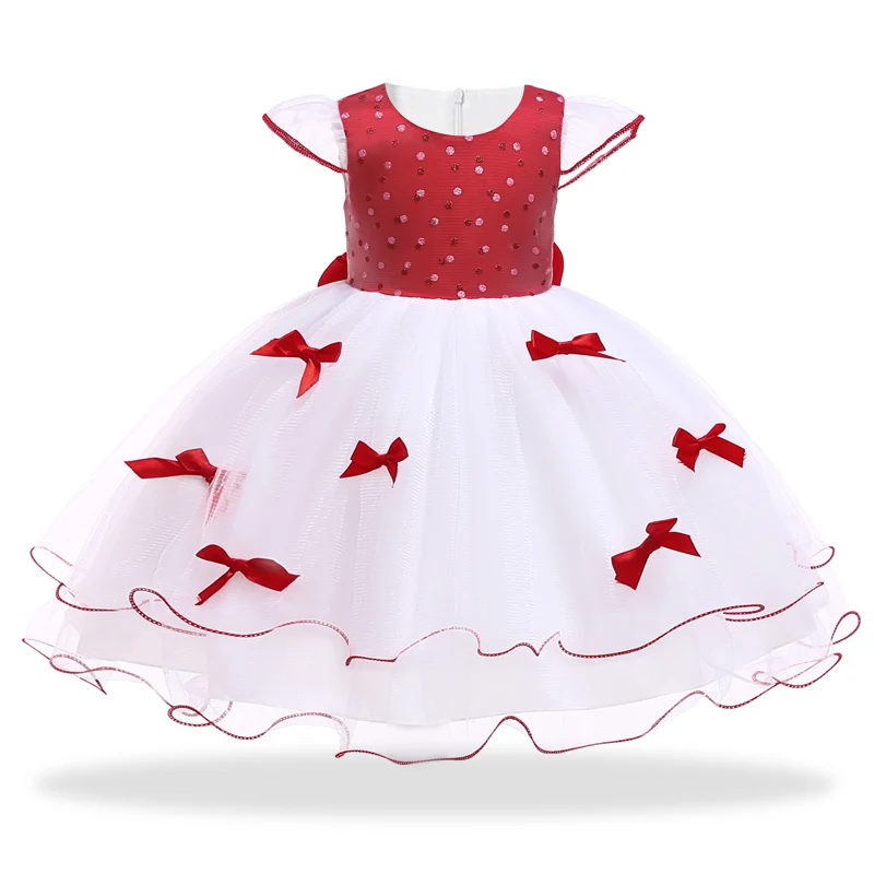 2020 m. mergytę Vasaros Drabužių Krikštynų Suknelės Mergaitėms, Drabužiai Vaikams, 1-ojo Gimtadienio vakarėlio Princesė Vestuvių Suknelė 2 5 3 Mėnesių
