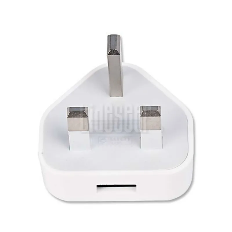 Vieną USB Balta 5V 1A Maitinimo Adapteris 3 Pin UK Prijunkite KINTAMOSIOS srovės Kelionės Kroviklis, skirtas 