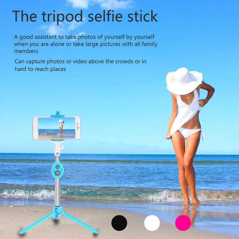 Belaidžio BT 4.0 Selfie Stick Nuotolinio Užrakto Nešiojamą Telefoną Selfie Stick Monopodzie Trikojo Laikiklis, skirtas 